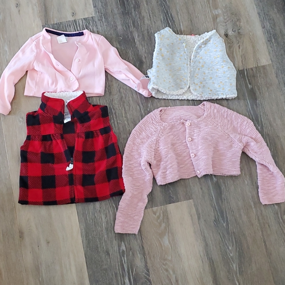 Vests and cardigans